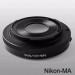 Sony alfa Nikon lencss adapter