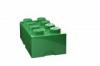 4023 029 LEGO Trol doboz 2x4 es uzsonns doboz stt zld sznben