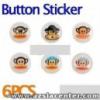 6 X gomb matrica iPhone iPod Paul Frank No 9