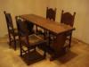 Barokk asztal ngy szkkel az asztal rsze hibtlan llapotban de a ngy szk kisebb javtsokra s krpitozsra szorul Szemlyes tvtellel Budapest 13 kerletben