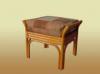 Rattan puff