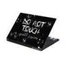 Noname Notebook SKIN dekorcis vdflia 10 5 to 17 Fekete Do Not Touch NS CP08 laptop kiegszt webshop termk kpe