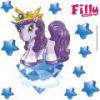 Filly Unicorn fali matrica szett Ashia 11 rszes