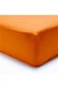 Uniszex gumis pamut s poliszter leped extra vastag matracokhoz terrakotta narancssrga