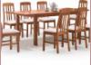 Bvthet 170 45cm 6 8 szemlyes MDF fa asztallapos stl tkezasztal Rendelhet gerfa sznben A kpen lthat szk szkek K11 nem tartozkai az tkez trgyal asztalnak de termszetesen rendelhet 
