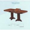 Toledo asztal kinyithat bvthet asztal asztal szlessg nyitva 194 cm a btor vlaszthat sznei cseresznye tlgy Pontos mreteit a kpen megtallja Toledo tkez garnitra asztal 6 db szkkel Tole