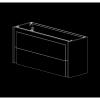 Royo LU2 fikos szekrny 105 cm fekete fehr D 35 18310 tovbbi adatai
