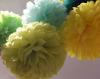 Mix of 90 Tissue Paper Pom Pom Balls Perfect for weddings parties other occasions
