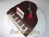 Zongora torta - gesztenys-csokiss