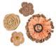 Textil virgok 35 70 mm 4 db ntapads ptty beige