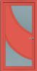 Manyag ajt mely kzepn ves panel van helyzezve Bejrati ajtknt ajnlott olyan helyisgekbe ahol a termszetes fny behatolsa kvnt Rendelhet sznek a Hornschuch Cool Color