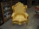 Neobarokk arany fotel