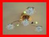 Albizia Mennyezeti Lmpa LED Ez az elegns mennyezeti lmpa az veg s a fm tkletes sszhangjt tkrzi A 3 db tbb irnyba mutat g vgn illetve a