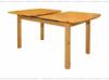 Brun feny asztal 75x90x140