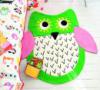 Little Owl Emerald Designers Guild tiszta gyapj sznyeg 140x140 cm