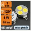 Led lmpa G4 COB LED 1W 120 higeg fehr