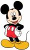 Habszivacs fali dekor Mickey