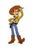 Habszivacs fali dekorci Toy Story Woody