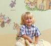 Baba s gyermekszoba dekorci Taptk mesefigurs fali dekorci
