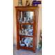 Furnrozott biedermeier stlus vitrin