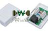 WIRETEK Falon kvli aljzat 1 x RJ45 Cat 5E LK 2012 Kapcsol dugalj