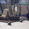 Kztri szobor valahol a Tretyakov krnykn
