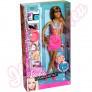Mattel Barbie Fashionista Nikki baba kisllattal