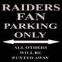 Oakland Raiders fm parkol tbla