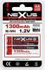 Nexus 18501 Ceruza akkumultor AA HR06 Ni MH 1 2 V 1300 mAh