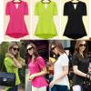 Puff sleeve long sleeve T-shirt women's basic cotton long johns princess sleeve t shirt round neck slim T-shirt spring and