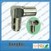 Buy Best brass 75ohm right angle adaptor f to pal konnektor adapter China Mainland