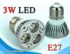 LEDes Izz Lmpa g 230V E27 3W 3x1W Spot LED