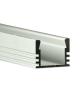 KLUS PDS4 anodized aluminium profile without cover for LED strips