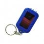 j Mini napelemes 3 LED es elemlmpa kulcstartval kk Flashlight Blue