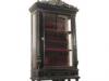 Boulle stlus fekete vitrin