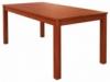 Modern fix tkezasztal MDF asztallappal s tmrfa lbakkal Szlessg 160 cm Magassg 74 cm Mlysg 80 cm