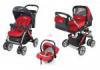 Baby Design Sprint plus 3 1 multifunkcis babakocsi red