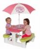 A Smoby jdonsga ez a piknik asztal mellyel Hello Kitty meghvja kis bartait egy kellemes piknikre A kicsik mreteihez igazod 47 cm magas asztalhoz 2 kispad kapcsoldik melyeken 4 gyermek szmra v