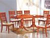 Cseresznye szn asztallal s szkekkel kaphat 6 szemlyes tkezgarnitra amely 150x90 cm es mrete 45cm rel hosszabbthat igny szerint Ignyes tkezk elrhet r berendezse