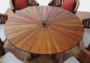 Tahiti Furniture Sun Elegance 150 cm kr teakfa asztal Termkjellemz Exkluzv 6 fs asztal Mretek tm 120 cm m 75 cm Krje kollekcis ajnlatunkat A