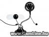 Webkamera 4in1 webkamera mikrofon ventilltor LED lmpa USB portra tapadkorongos rgzts BRANDO