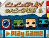 ClickPlay QuickFire 2 Another fast clicking game where your task is to solve tons of different mini puzzles to find Play button and win the game Solve these point and click tasks as fast as you can to