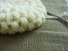 Puff stitch (a clementina) Tags: white crochet babyhat puffstitch crafting365
