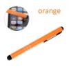 j Stlusos Kapacitv Fm Stylus rintceruza iPad Mini iPad 2 3 iPhone 4 4S 3GS iPod s egyb kapacitv kszlkekhez Narancssrga II0035905