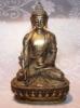 Bronz Gygyt Buddha szobor 14 cm