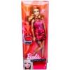 Barbie Fashionistas divatos barna baba piros retikllel