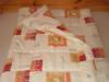 Dupla paplan ktszemlyes 100 pamut tltettel 200x220 drapp iker
