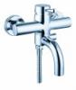 Feromix Art Modern kdtlt csaptelep zuhanyszettel egyfunkcis minimaista zuhanyfejjel erstett fm ggecsvel egykaros kermiabettes krm