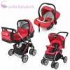 Baby Design Sprint plus 3 1 multifunkcis babakocsi piros