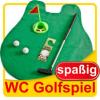 Toiletten Golf Set Golfspiel WC Golf Spiel Brogolf Minigolf 6tlg Golfschl ger
